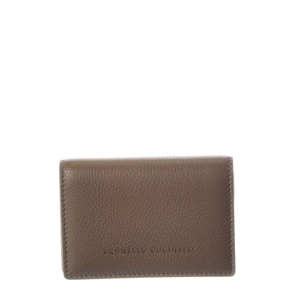 Brunello Cucinelli Leather Card Case